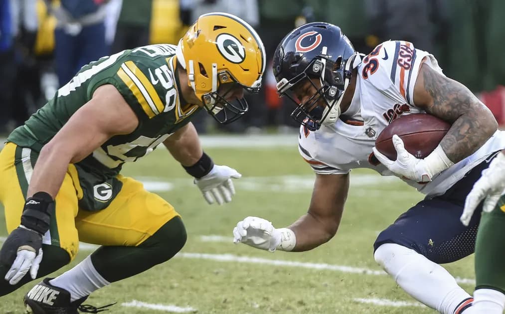 Sunday Night Football DFS/DraftKings lineup advice for Chicago Bears vs. Green Bay Packers