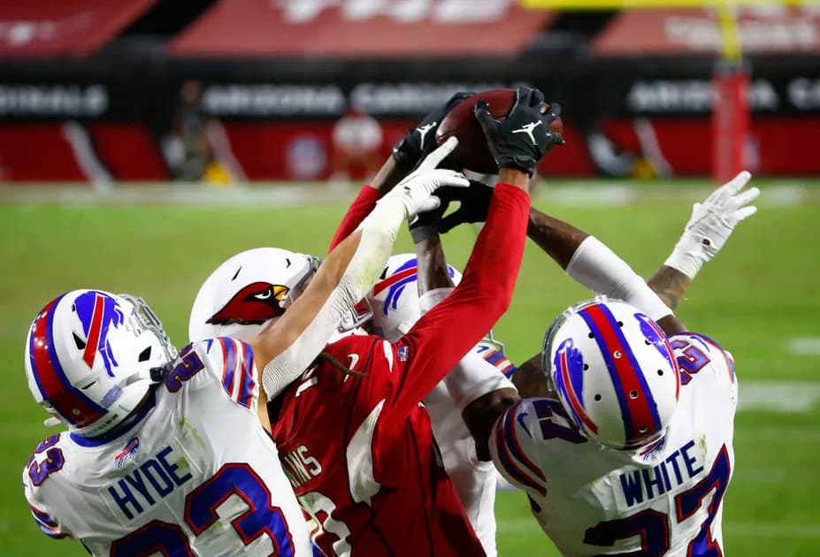 NFL Week 10 Reaction: Hopkins' heroics stun Bills, Arizona tied for first in West