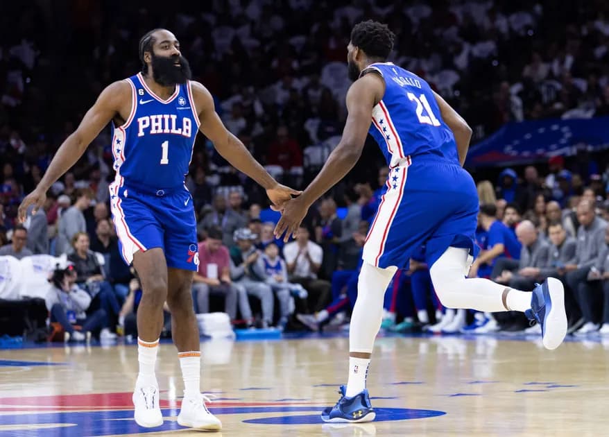 NBA San Antonio Spurs vs Philadelphia 76ers same game parlay picks: 76ers star duo dominates