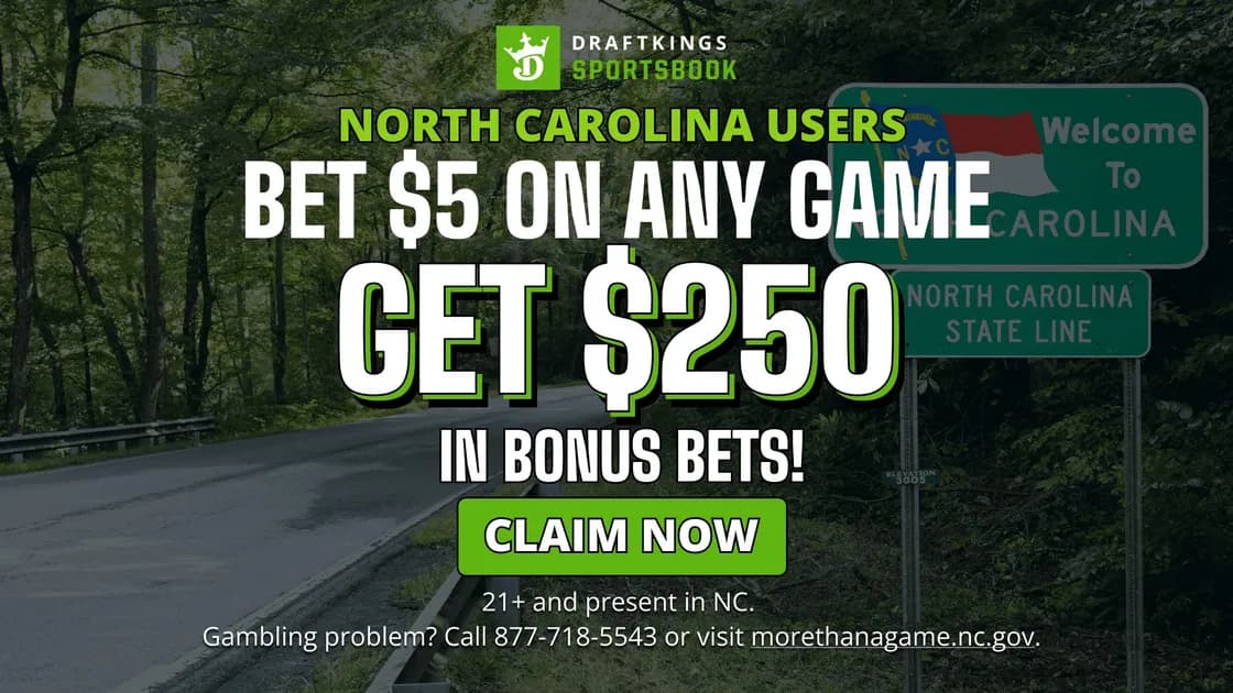 DraftKings NC Promo Code: $250 Bonus for North Carolina Betting Launch