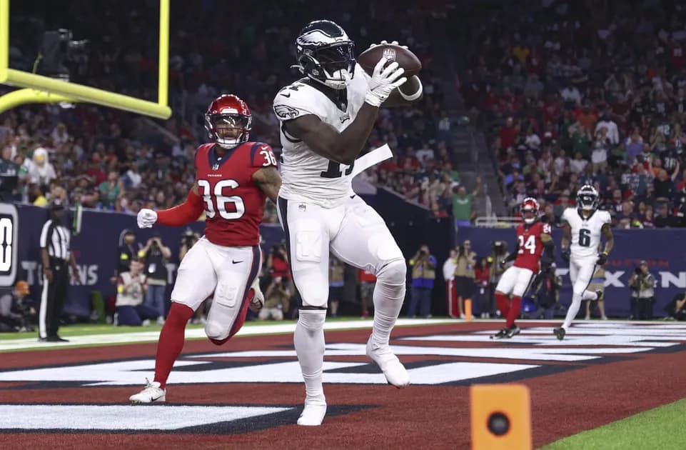 Best Washington Commanders vs Philadelphia Eagles touchdown scorer bets: A.J. Brown has been a TD machine
