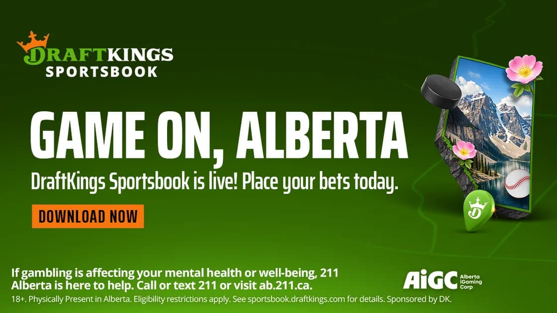 DraftKings is LIVE in Alberta! Bet now with our DraftKings Alberta Promo Code