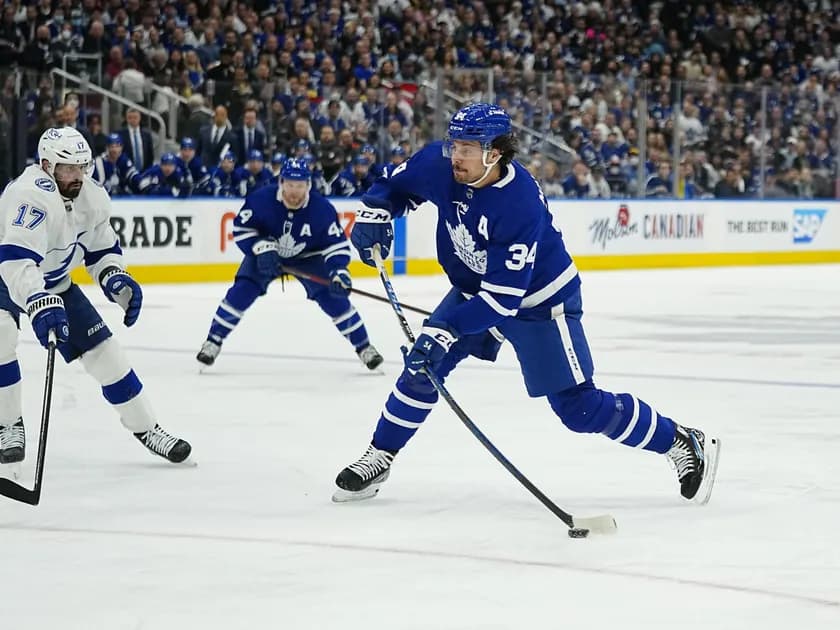 Best NHL player props for Tuesday's slate: Matthews makes his mark