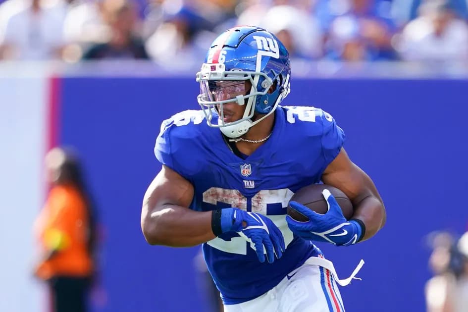 ThriveFantasy NFL player props - Best Picks & Plays for Week 11: Saquon Barkley runs over the Lions