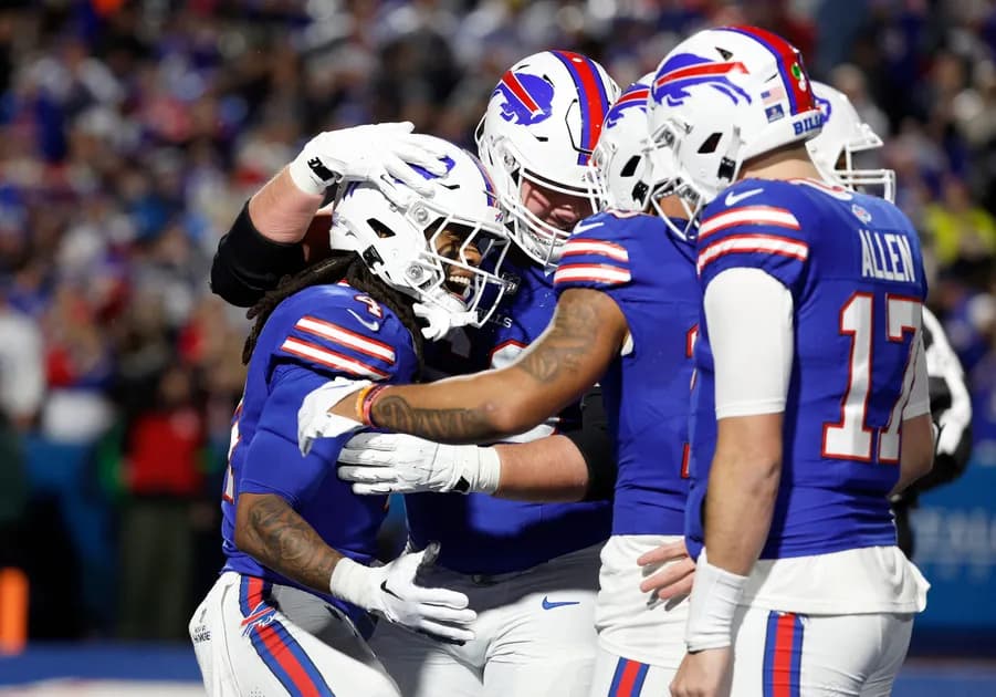 NFL Monday Night Football Buffalo Bills vs New York Jets Same Game Parlay at +1083 odds