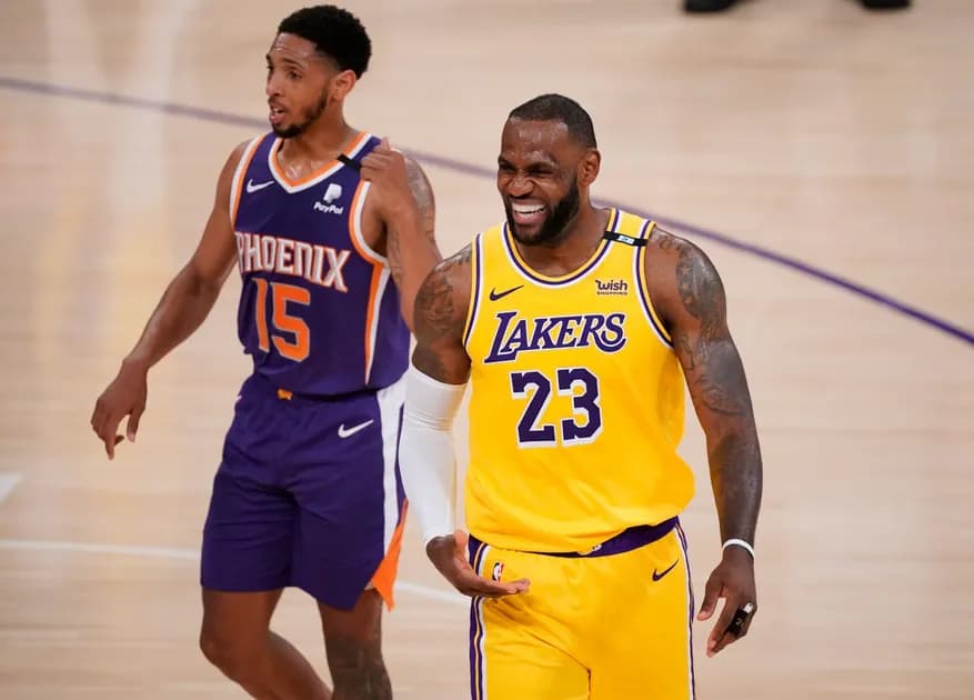 NBA Playoffs Same Game Parlay (+1414 odds): Phoenix Suns vs. Los Angeles Lakers
