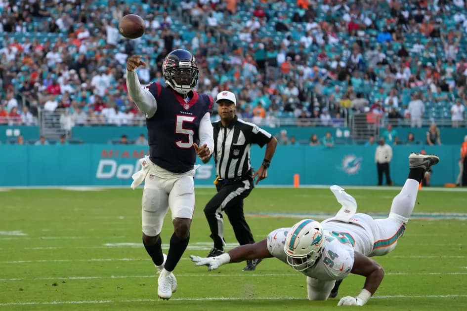 NFL Week 11 same game parlay (+1204 odds): Houston Texans vs Tennessee Titans