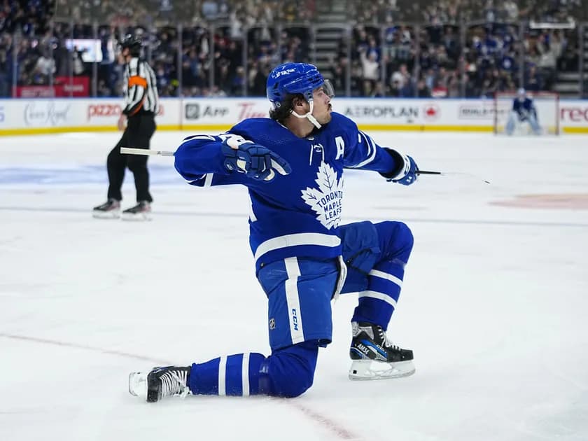 NHL Panthers vs Maple Leafs Same Game Parlay picks: Auston Matthews makes his mark at +500 odds