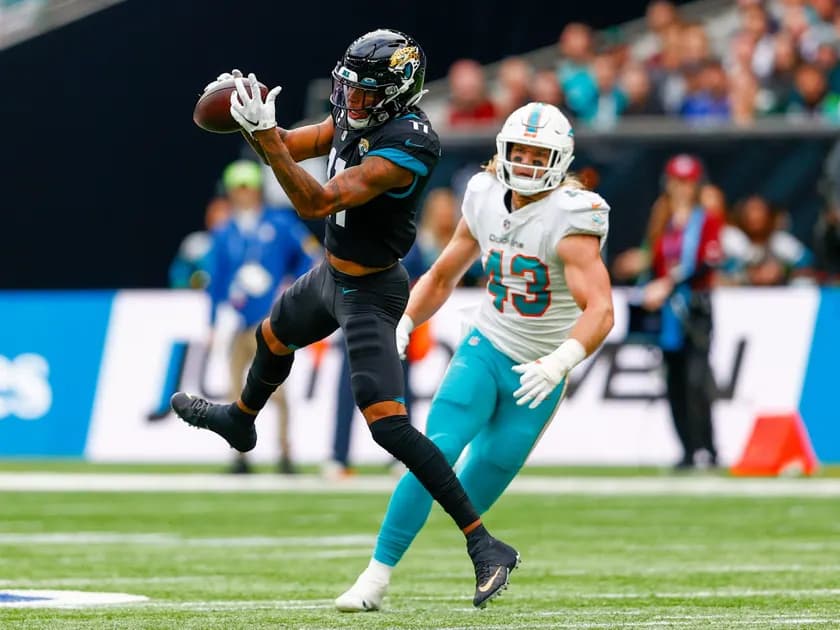 NFL Week 10 same game parlay (+1189 odds): Jacksonville Jaguars vs Indianapolis Colts