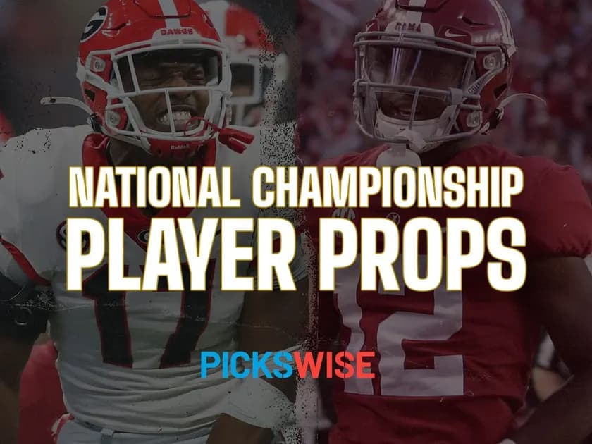 Best player props for the Georgia vs Alabama College Football Playoff National Championship: Zeus brings the thunder