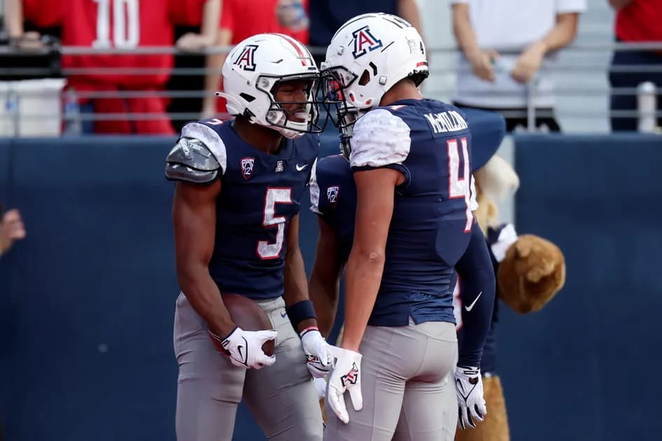College Football Week 3: Arizona Wildcats vs Kansas State Wildcats Same Game Parlay: Dylan Edwards and Tetairoa McMillan find pay dirt at +550 odds