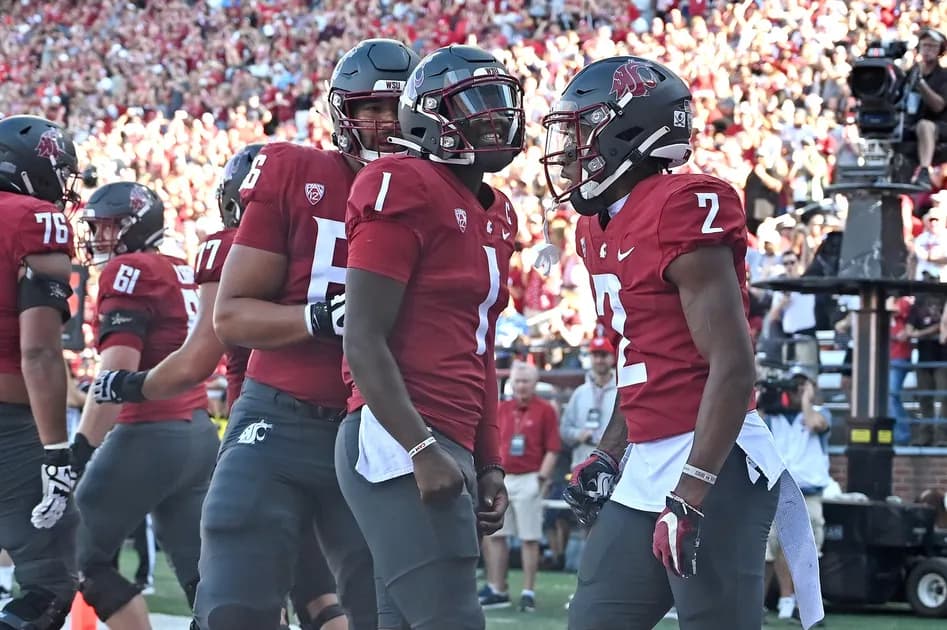 College Football Week 6 parlay at mega +1392 odds for Saturday 10/7: Washington State makes a statement