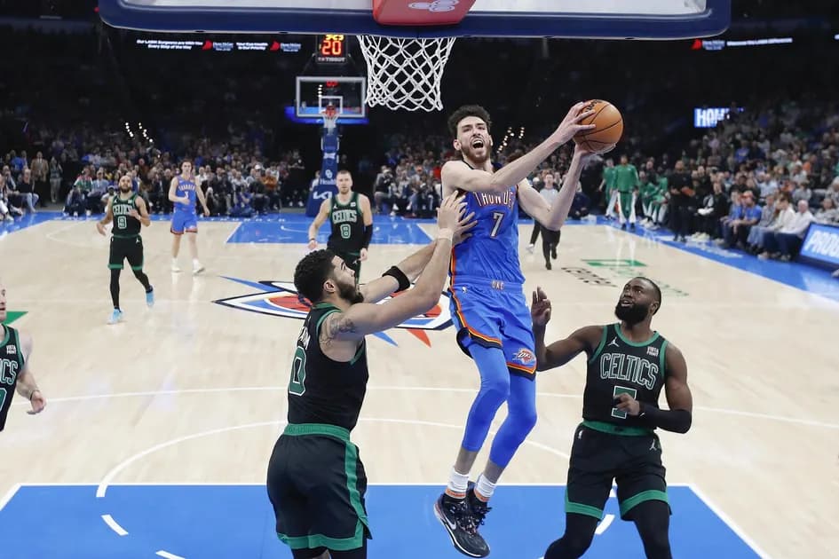 Thunder vs Celtics Prediction & Same Game Parlay picks: Chet Holmgren rises to the occasion at +335 odds