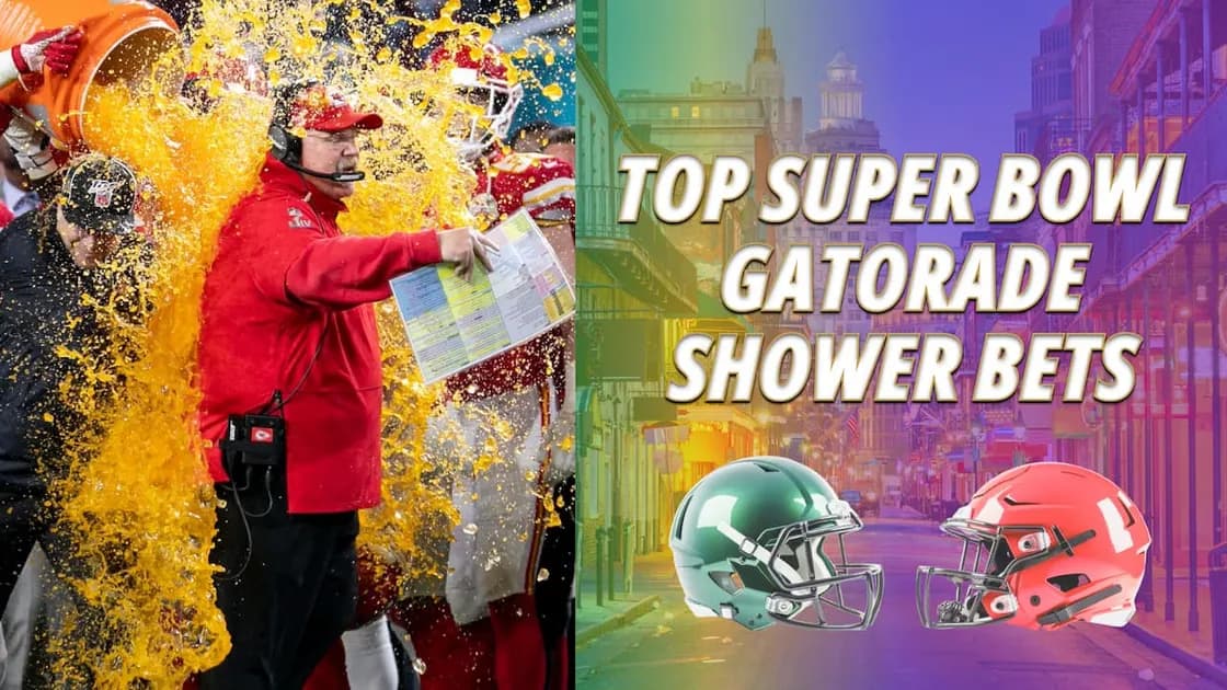 Super Bowl 59 Gatorade Shower Odds, Picks, Best Bets and Historical Trends: Purple Rain in New Orleans?