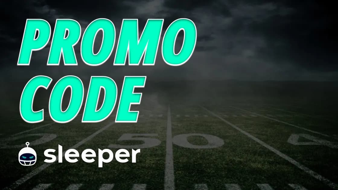 Sleeper Fantasy TNF promo code PICKSWISE014 unlocks $20 for 49ers vs Rams