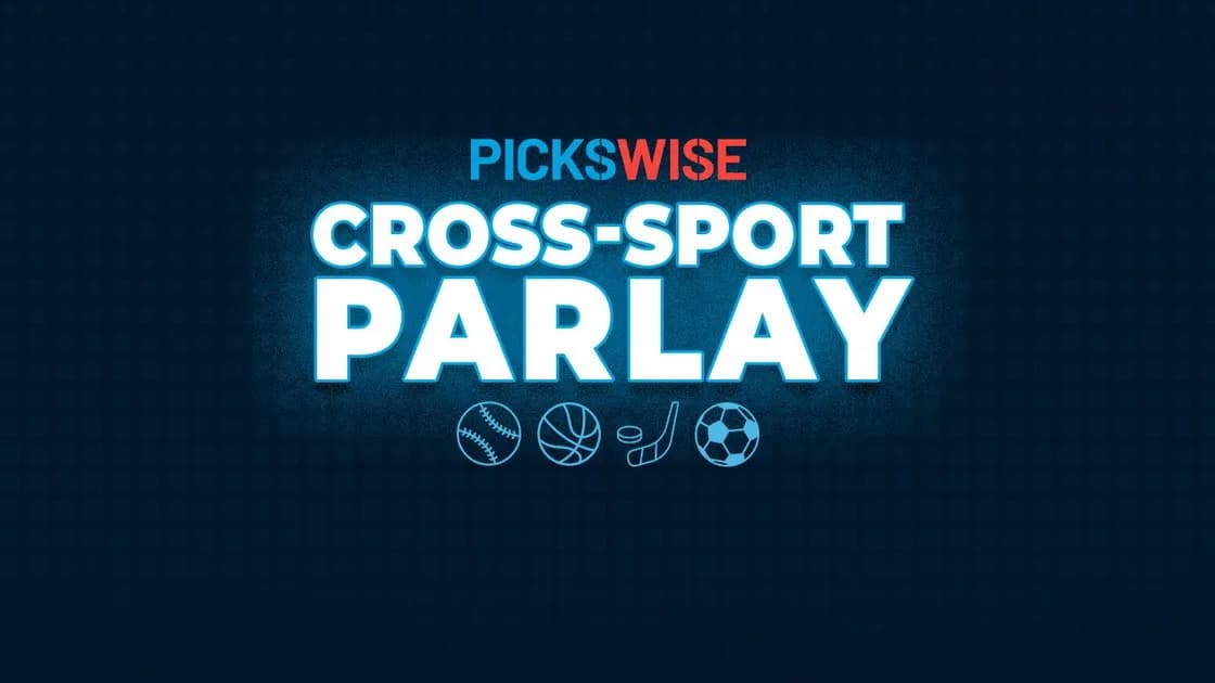Saturday cross-sport parlay: 4-team multi-sport parlay at +1622 odds including today's College Basketball, MLB, MLS, and NHL predictions