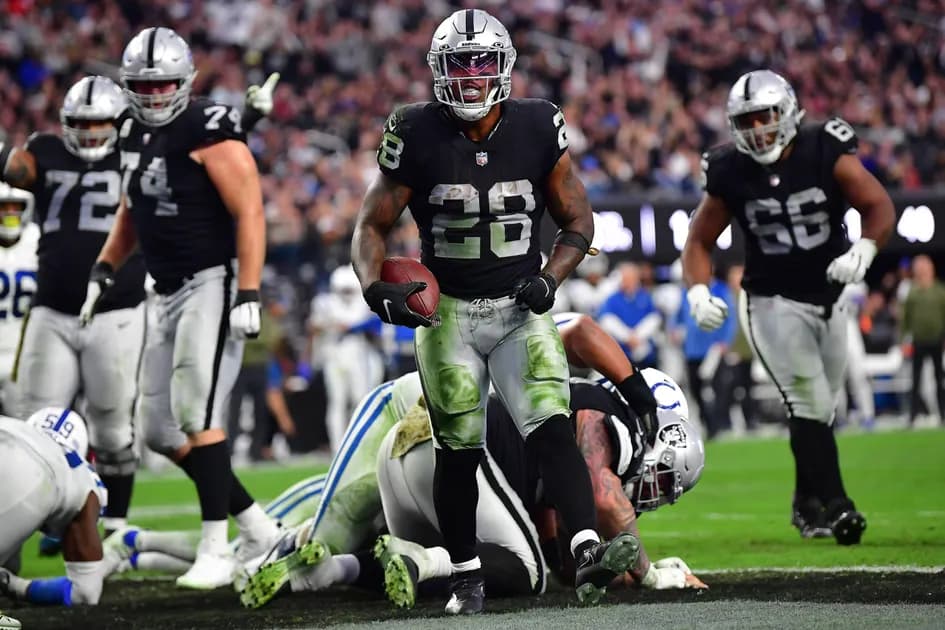 Best NFL Los Angeles Chargers vs Las Vegas Raiders touchdown scorer bets: Raiders rebound with Josh Jacobs