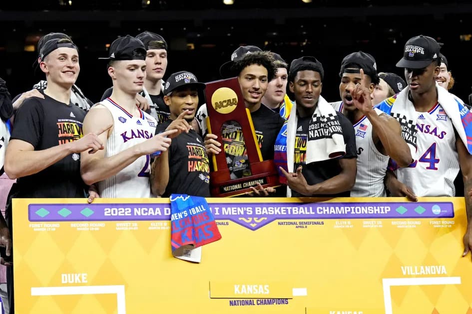 March Madness National Championship reaction: Kansas completes comeback but doesn't cover