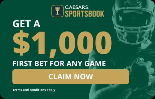 Caesars sign-up bonus PICKSWISE1000 gives $1,000 boost: Seahawks vs Patriots