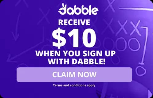 Dabble Fantasy CA promo code awards $25 for SNB: Cubs vs Dodgers tonight