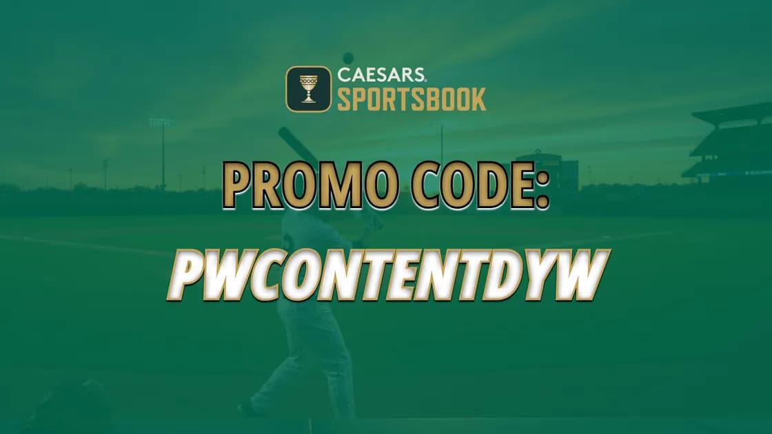 Caesars Sportsbook MLB promo code PWCONTENTDYW for MLB Opening Day: Get TEN 100% profit boosts