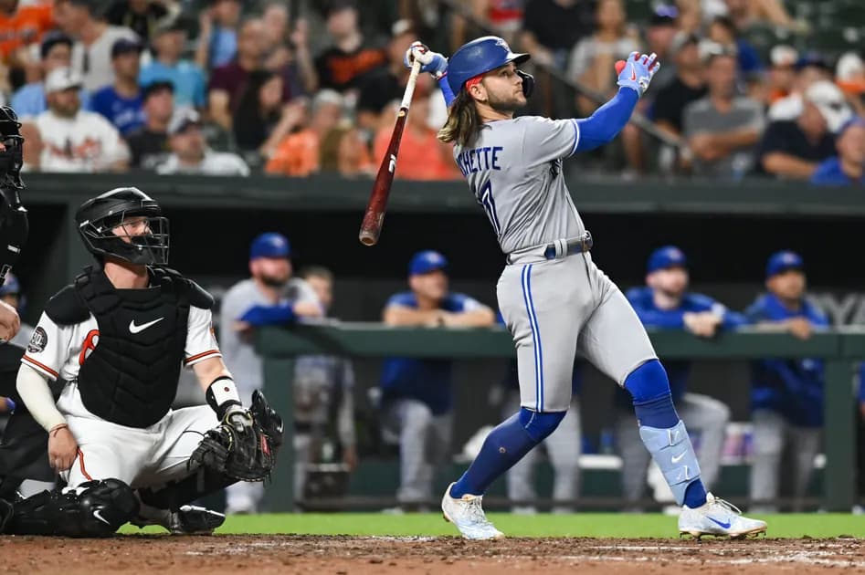 MLB Toronto Blue Jays vs New York Yankees same game parlay at (+310 odds) today 8/19 - Bo Bichette balls out in the Bronx