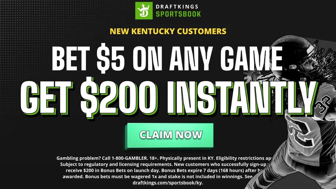DraftKings Kentucky Promo Code: Bet $5 on Launch Day, Get $200 Bonus