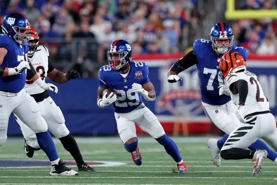 New York Giants vs Dallas Cowboys Touchdown Player Prop Predictions: Tyrone Tracy Jr. dominates Dallas