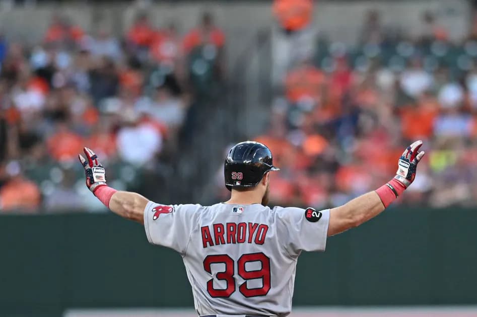 MLB Boston Red Sox vs Baltimore Orioles same game parlay at (+548 odds) today 8/21 - Christian Arroyo stays hot