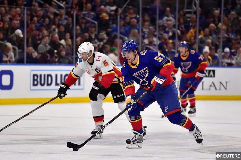 Best player prop bets for Sunday's NHL slate: Perron to pressure the Anaheim goalie