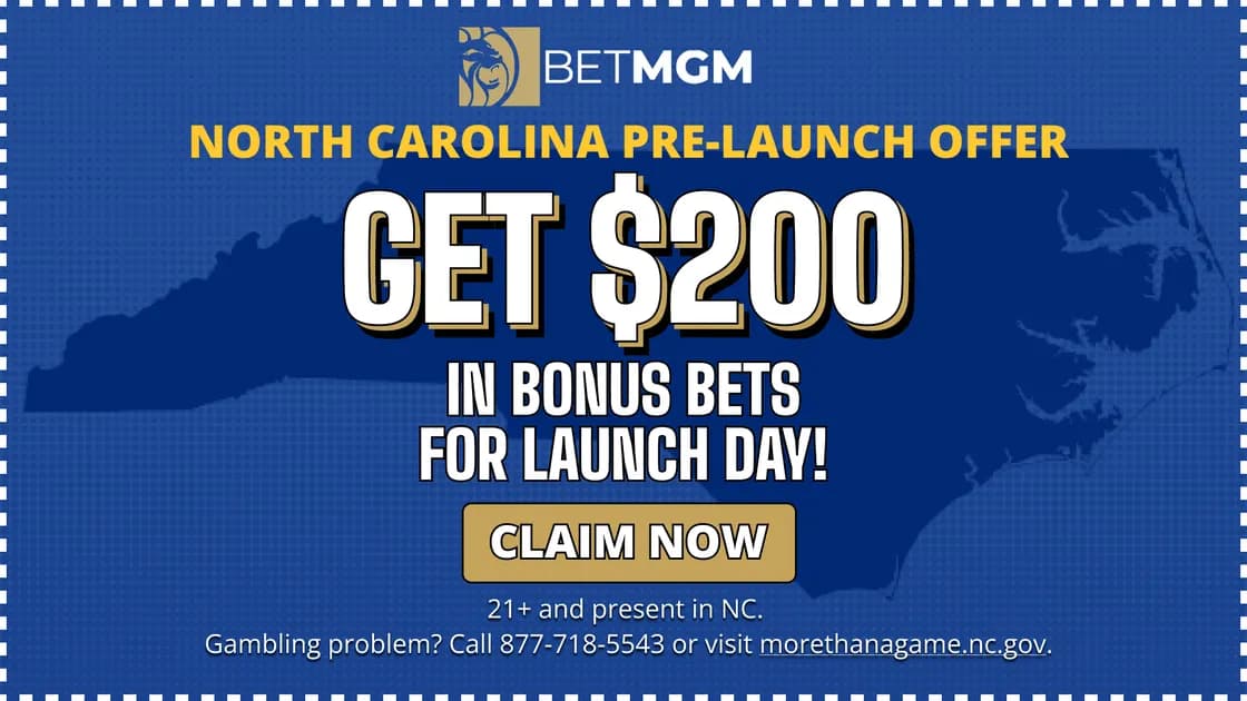 BetMGM North Carolina Promo Code: Get $200 on Launch Day, 3/11