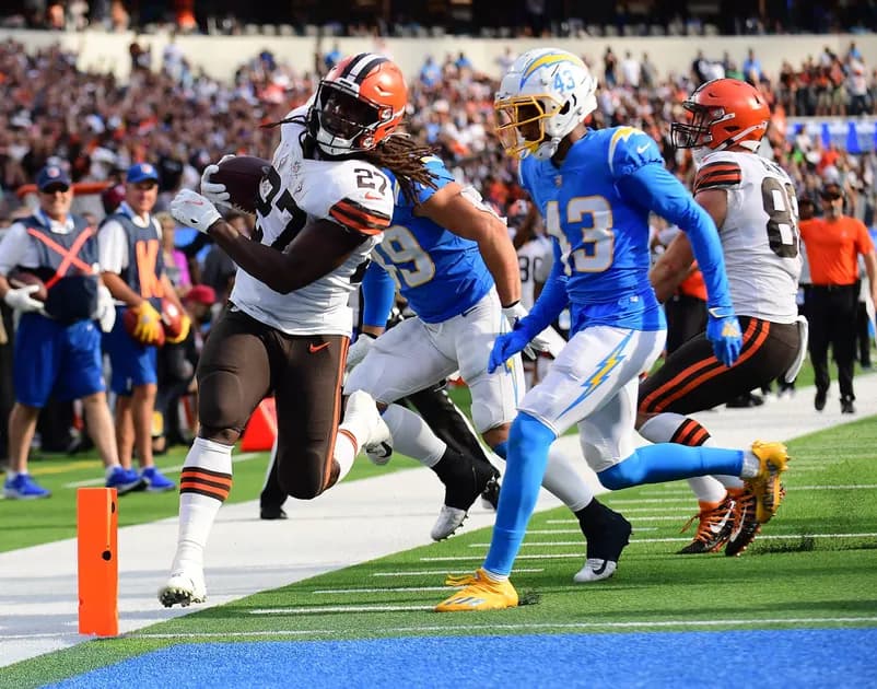 NFL Sunday Night Football same game parlay (+2176 odds): Cleveland Browns vs Baltimore Ravens