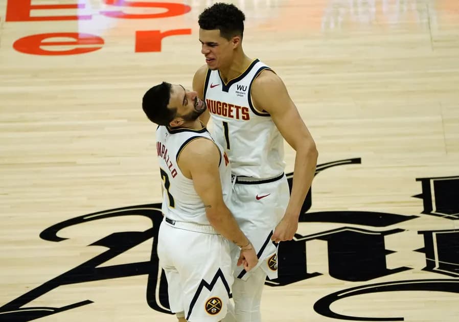 NBA Monday same game parlay: Denver Nuggets vs Los Angeles Lakers (+1005)