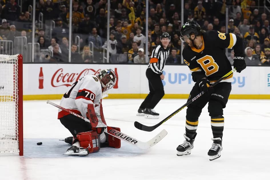 Best NHL prop bets for today, 2/27 - David Pastrnak dangles through Oilers