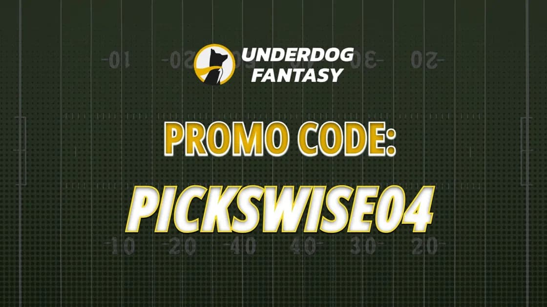 Claim the Underdog NFL promo code PICKSWISE04 for Commanders vs Vikings