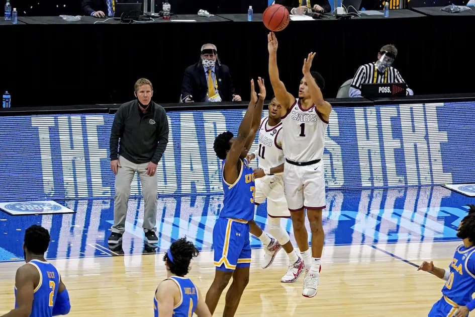 NCAA Tournament odds movements: Gonzaga now -210 to win it all