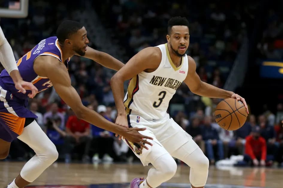 NBA Sunday same game parlay (+2646 odds): New Orleans Pelicans vs Phoenix Suns