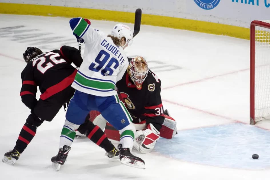 Wednesday NHL four-team mega parlay (+1355 odds): Senators host surging Canucks