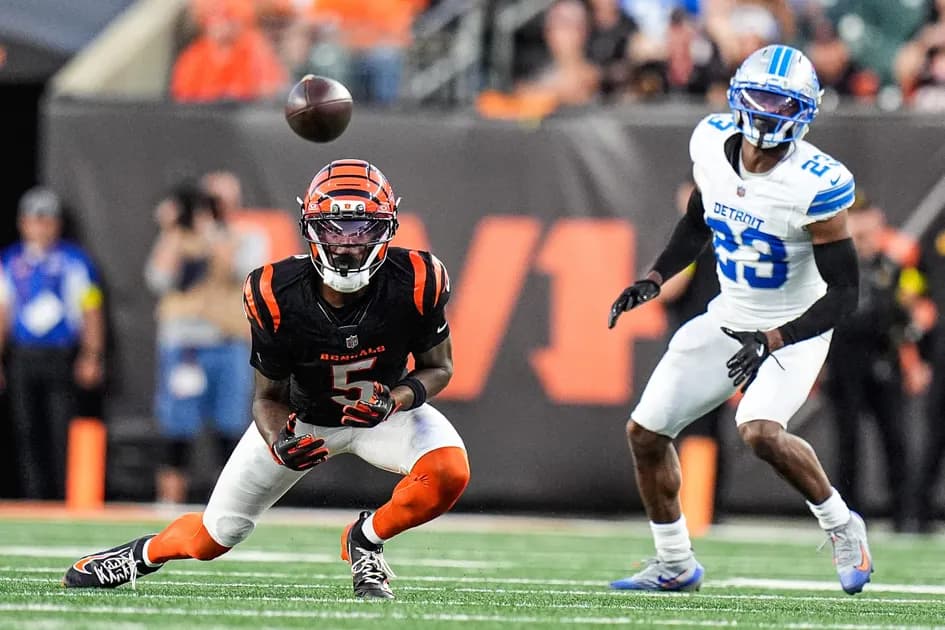 Pittsburgh Steelers vs Cincinnati Bengals Anytime Touchdown Scorer Best Bets: Thursday Night Football Anytime TD Scorer Picks for Week 7, featuring Tee Higgins & Kenneth Gainwell