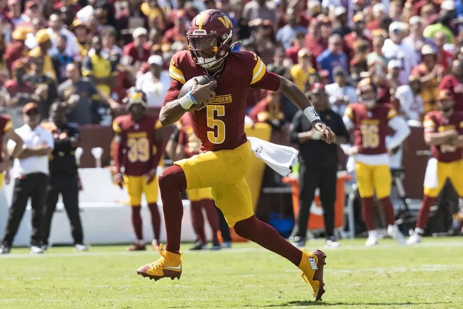 NFL Monday Night Football Washington Commanders vs Cincinnati Bengals Same Game Parlay - Jayden Daniels runs wild at +800 odds