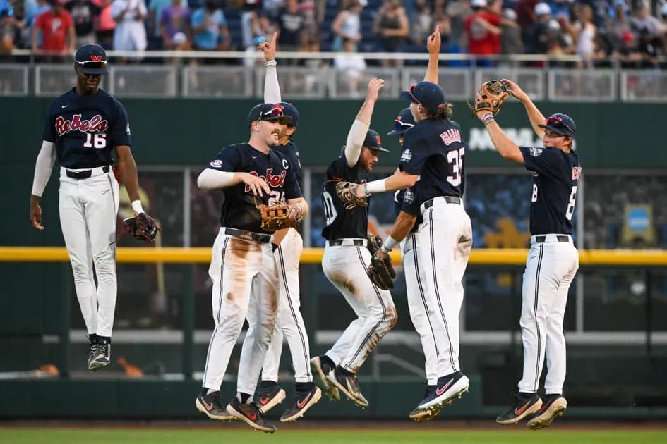 College Baseball World Series best bets for today 6/20: Rebels win the battle