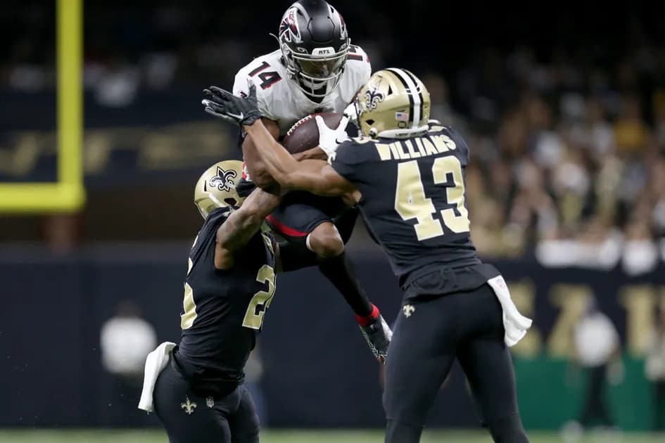 NFL Thursday Night Football same game parlay (+3419 odds): New England Patriots vs Atlanta Falcons