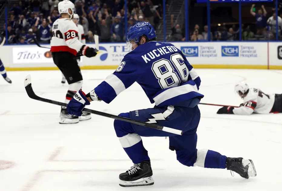 Best NHL prop bets for today, 4/22 - Nikita Kucherov continues his dominance