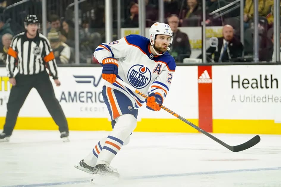 Best NHL prop bet for today, 1/25 - Leon Draisaitl leads the lonely night