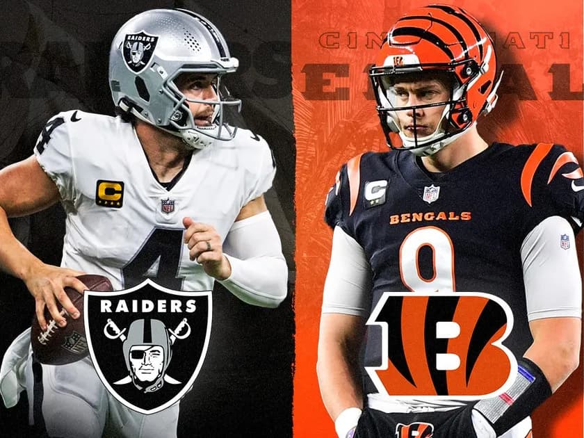 NFL Playoffs Wild Card same game parlay (+1336 odds): Las Vegas Raiders vs Cincinnati Bengals