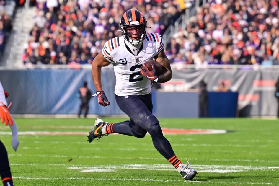 Chicago Bears vs Detroit Lions Touchdown Player Prop Predictions: Caleb Williams delivers to DJ Moore