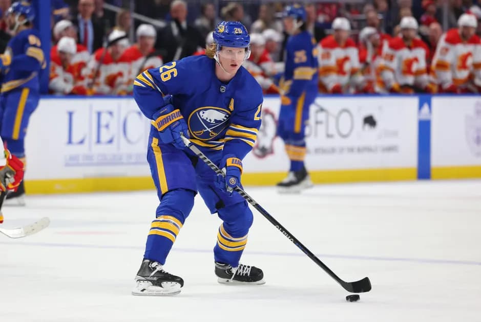 Best NHL prop bets for today, 2/26 - Rasmus Dahlin dishes out an apple