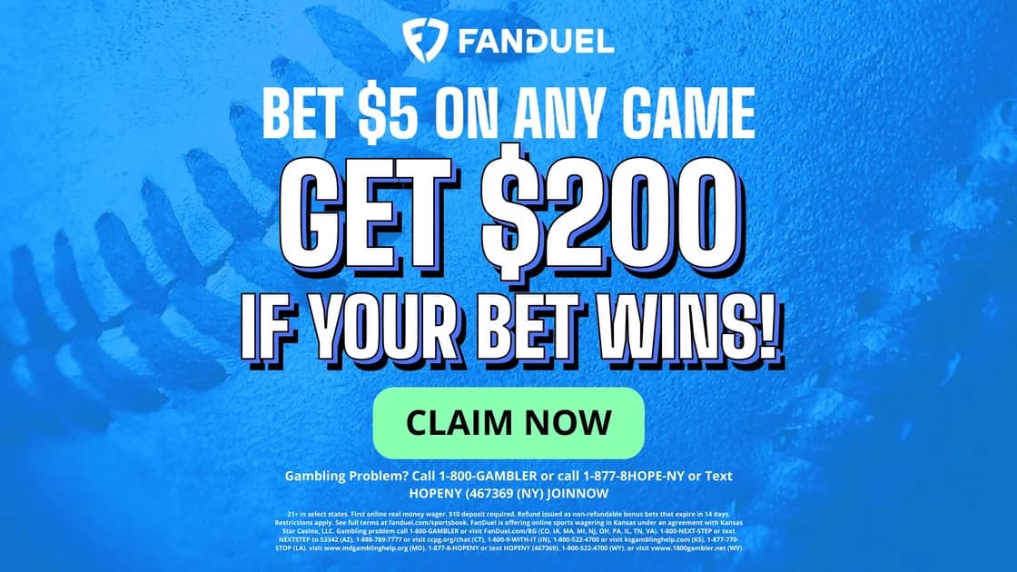 FanDuel promo code unlocks a Bet $5, Get $200 to use on MLB games today
