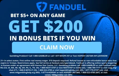 FanDuel North Carolina promo code: Bet $5, Get $200 in bonuses today