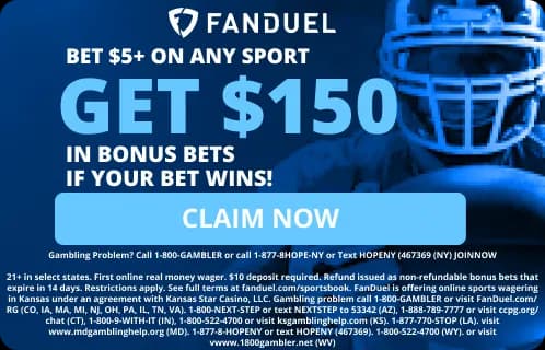 FanDuel Sportsbook bonus code good for $150: Lions vs Bears today